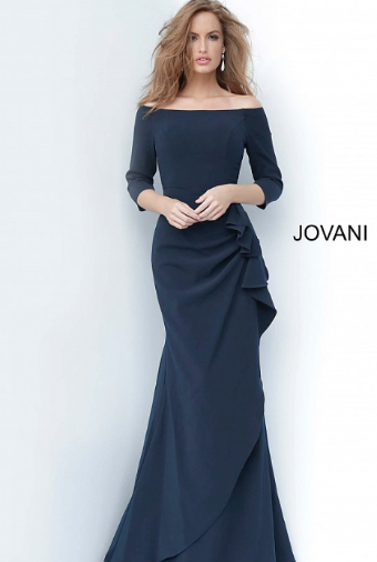 Jovani Style 00446A (SIZE 18+) #0 default Navy thumbnail