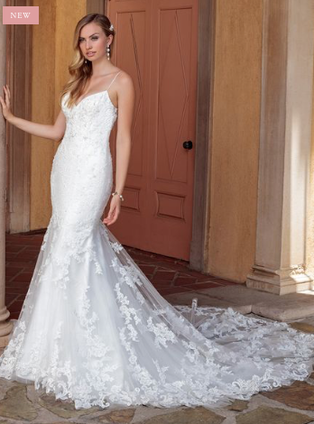 Casablanca Ivory Lace Wedding Dresses