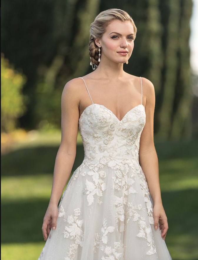 Novias Bridal  Heart A-line Florencia In Ivory Nude Color Wedding