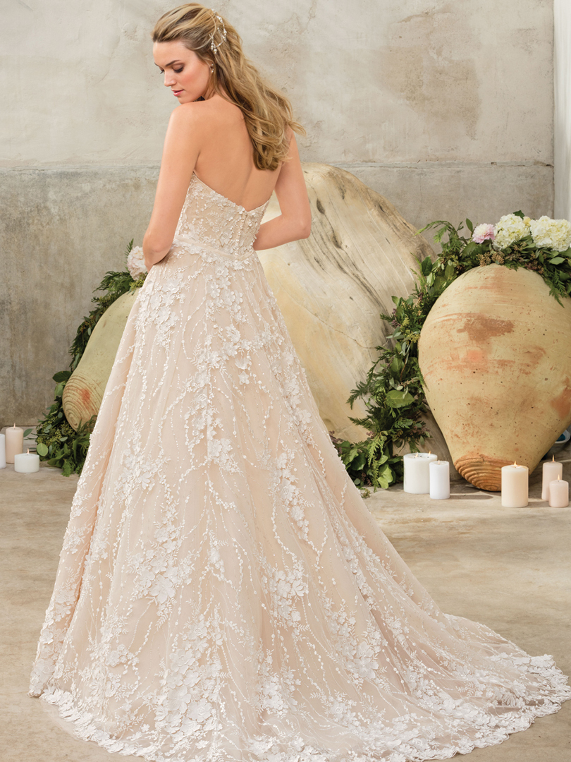 Champagne Wedding Dress Casablanca